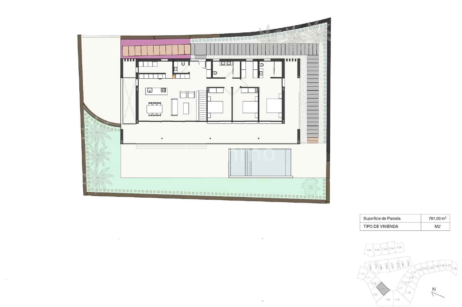 3 camera da letto Villa in vendita in Orihuela con piscina garage - 1.385.000 € (Rif: 10079611)