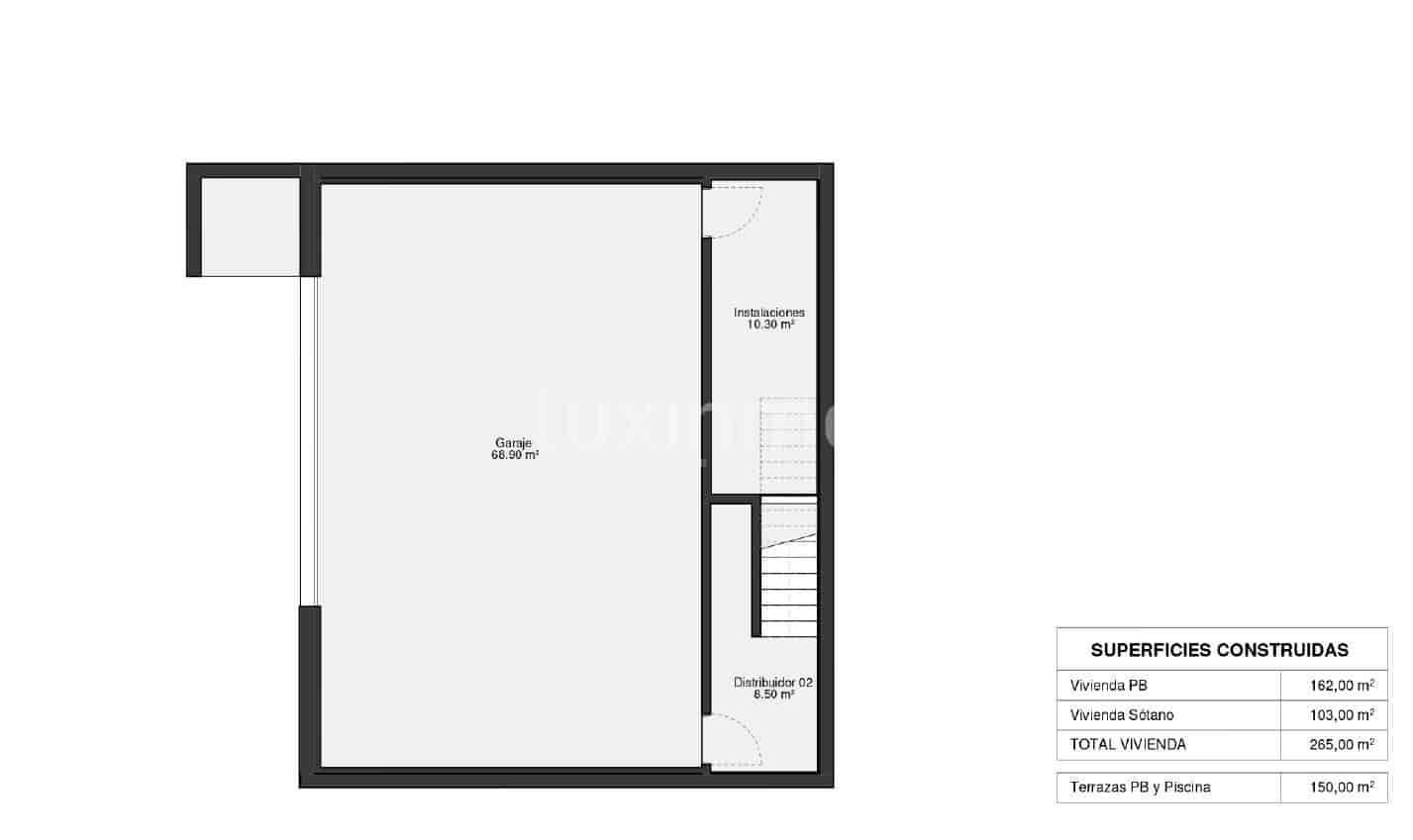 3 camera da letto Villa in vendita in Orihuela con piscina garage - 1.385.000 € (Rif: 10079611)
