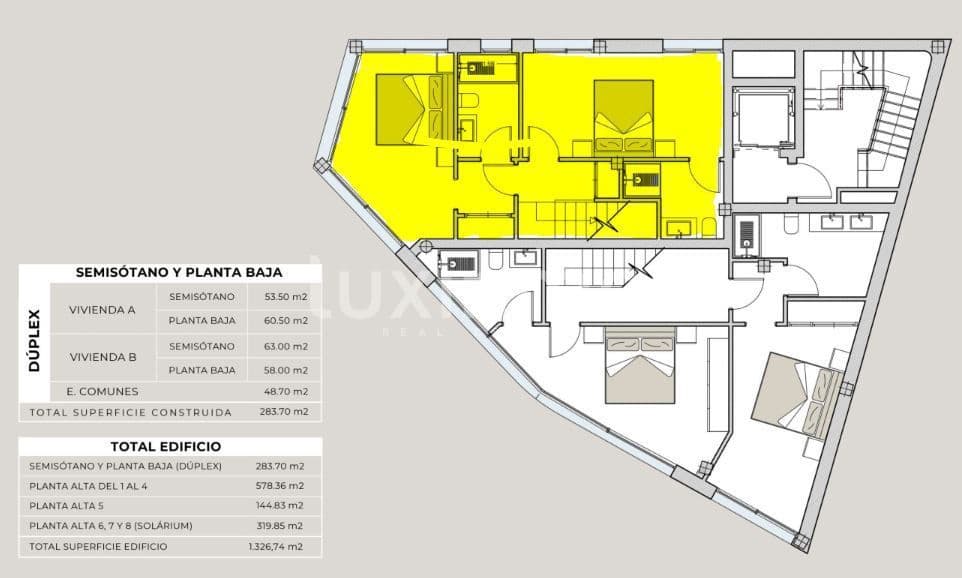 3 sypialnia Apartament na sprzedaż w Finestrat z basenem garażem - 1 300 000 € (Ref: 10079614)