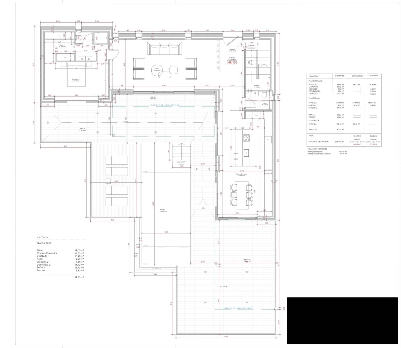 5 soverom Villa til salgs i Teulada med svømmebasseng garasje - € 2 100 000 (Ref: 10079642)