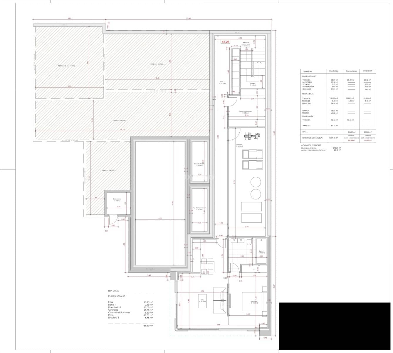 5 soverom Villa til salgs i Teulada med svømmebasseng garasje - € 2 100 000 (Ref: 10079642)