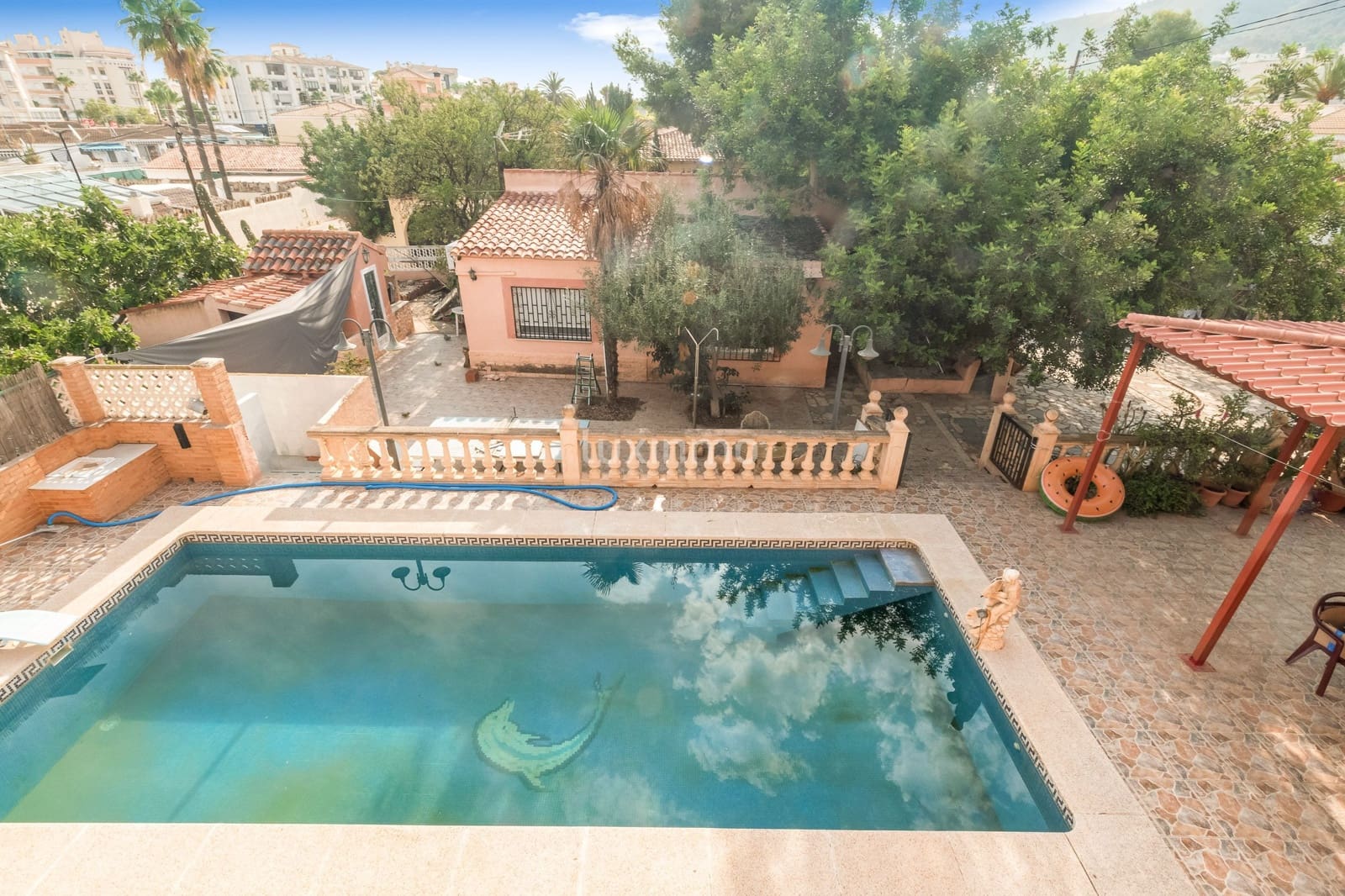 9 sypialnia Willa na sprzedaż w Albir z basenem garażem - 2 300 000 € (Ref: 10079643)