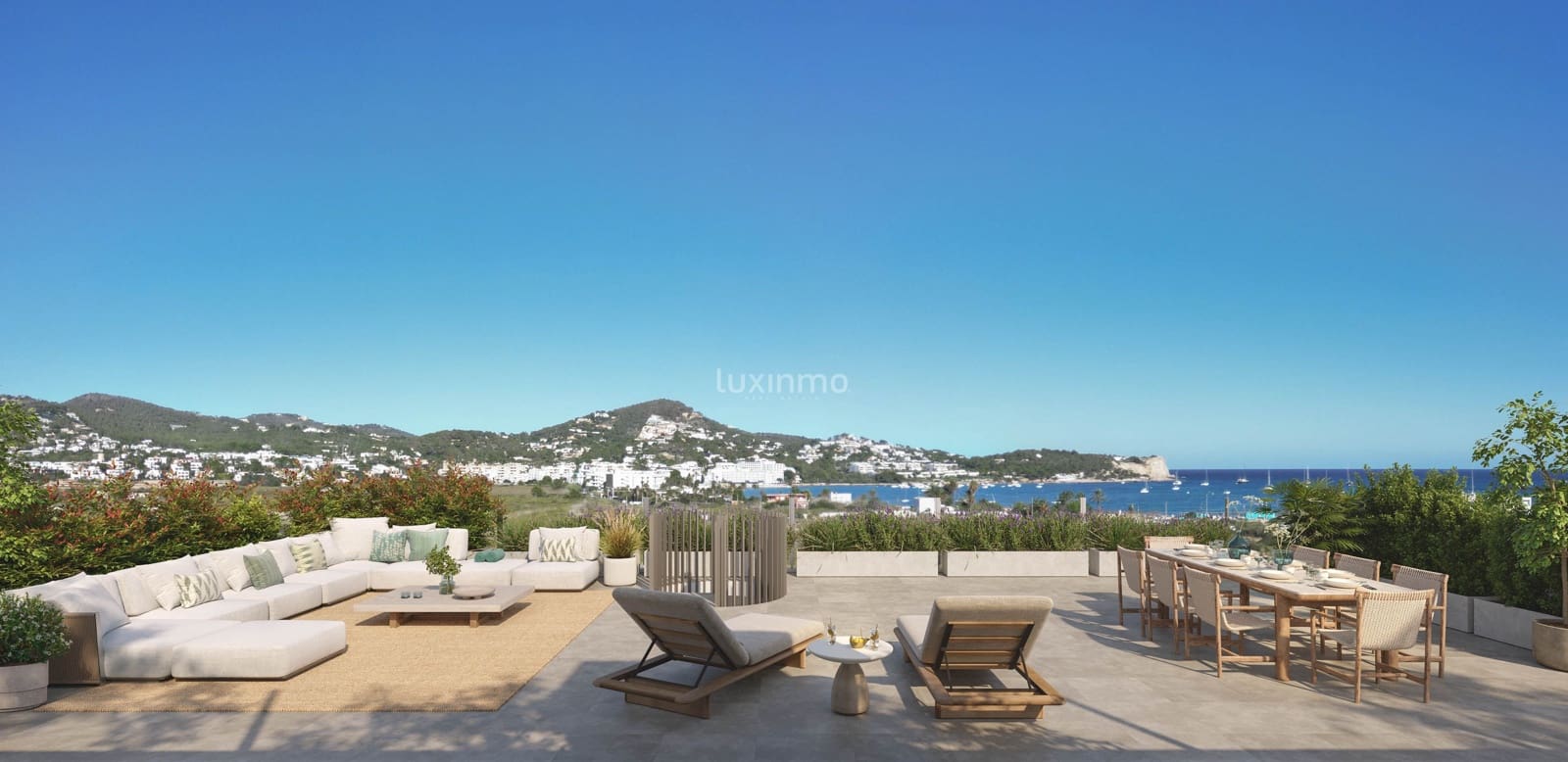 2 soveværelse Lejlighed til salg i Ibiza by med swimmingpool garage - € 1.004.410 (Ref: 10079644)