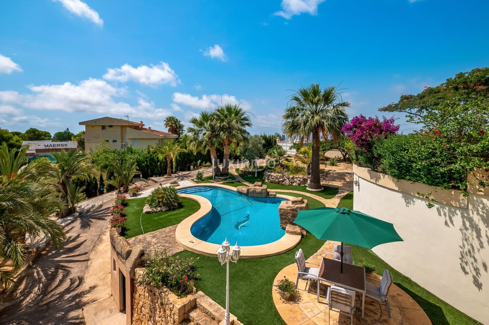 7 sovrum Villa till salu i Benidorm med pool garage - 1 635 000 € (Ref: 10079662)