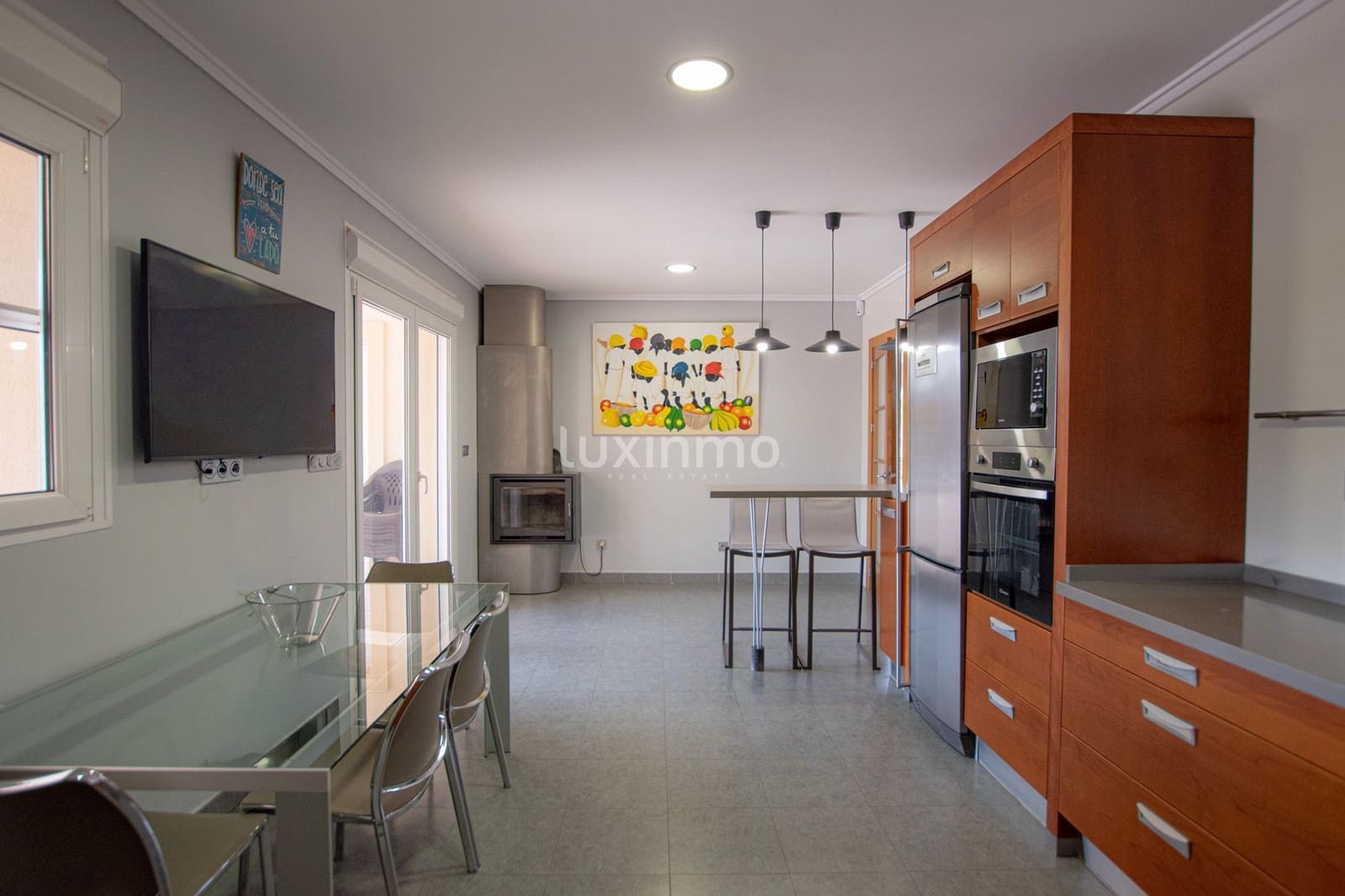 4 Zimmer Villa zu vermieten in Calpe / Calp mit Pool Garage - 4.300 € (Ref: 10079665)