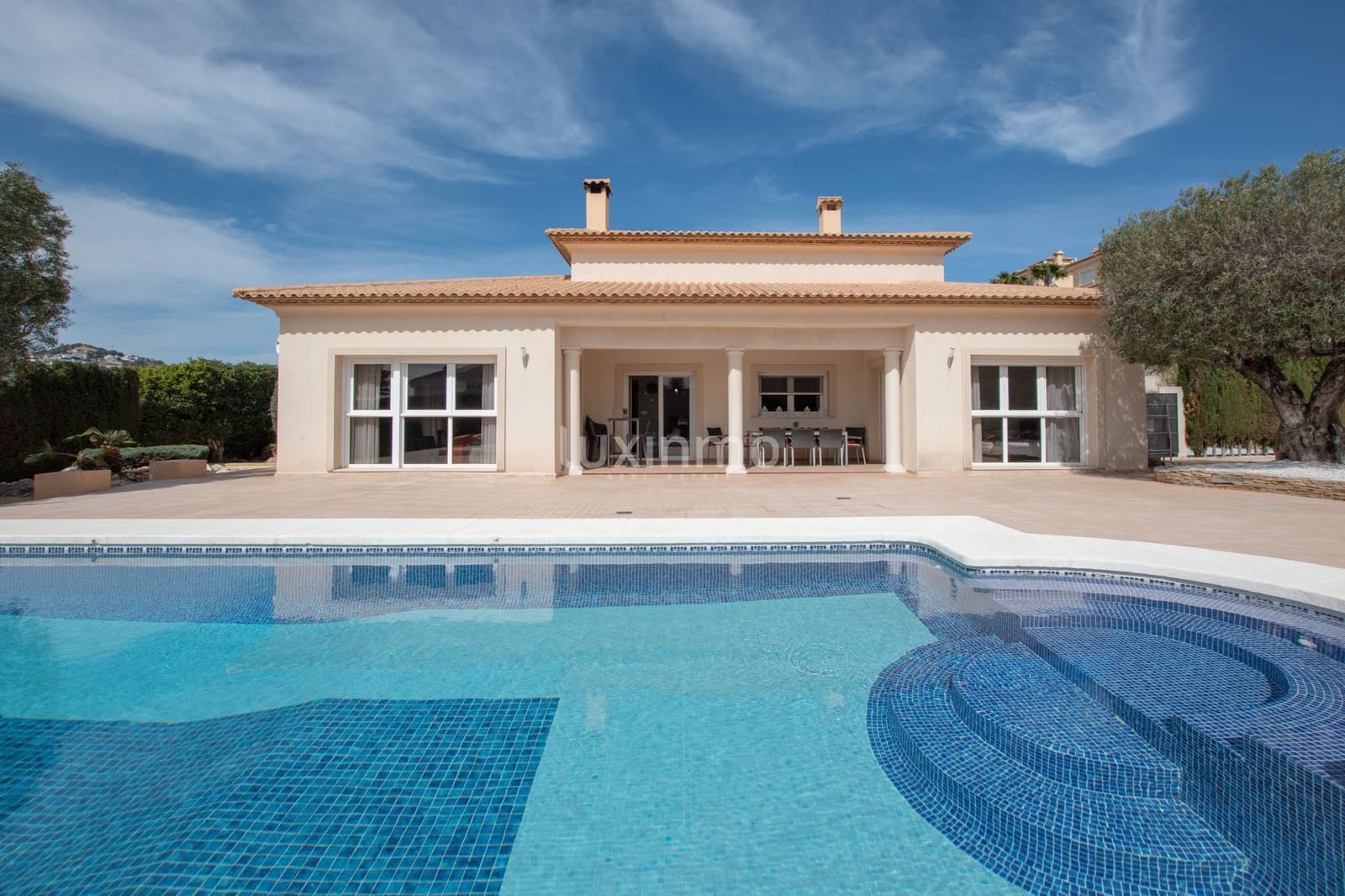 4 Zimmer Villa zu vermieten in Calpe / Calp mit Pool Garage - 4.300 € (Ref: 10079665)