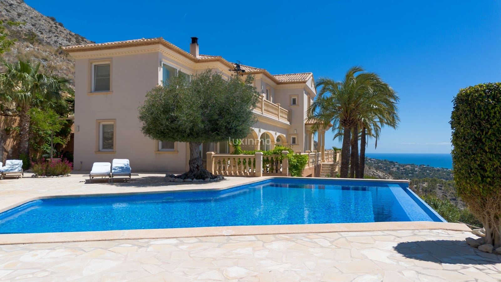 7 makuuhuone Huvila myytävänä paikassa Altea la Vella mukana uima-altaan - 2 950 000 € (Ref: 10079671)