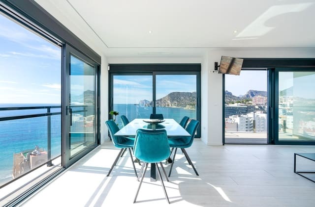 3 makuuhuone Kattohuoneisto myytävänä paikassa Playa Arenal - Bol, Calpe / Calp mukana uima-altaan 
autotalli - 1 999 000 € (Ref: 10079680)