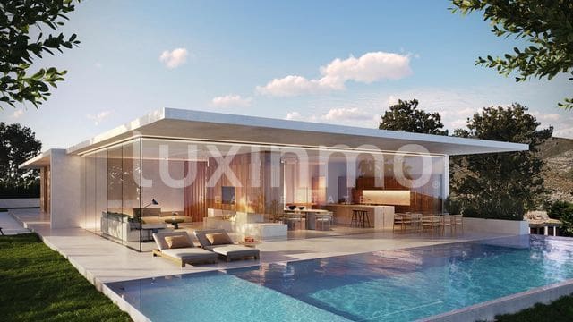 4 makuuhuone Huvila myytävänä paikassa Finestrat mukana uima-altaan 
autotalli - 2 850 000 € (Ref: 10079685)
