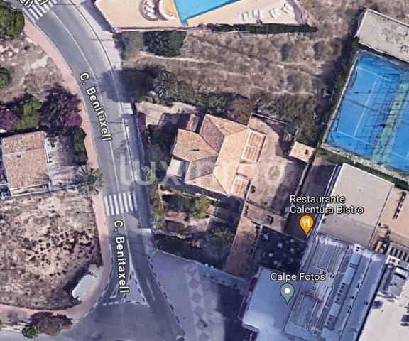 Landgrundstück zu verkaufen in Calpe / Calp - 3.000.000 € (Ref: 10079703)