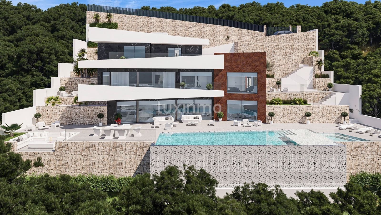 4 camera da letto Villa in vendita in Benissa con piscina garage - 2.600.000 € (Rif: 10079711)