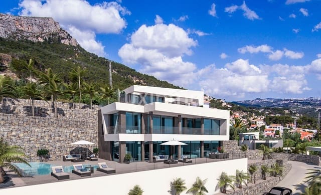 4 makuuhuone Huvila myytävänä paikassa Oltamar - Cucarres, Calpe / Calp mukana uima-altaan 
autotalli - 1 850 000 € (Ref: 10079721)