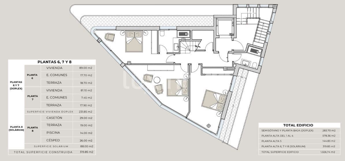 Apartamento de 3 habitaciones en Finestrat en venta con piscina garaje - 2.900.000 € (Ref: 10079740)