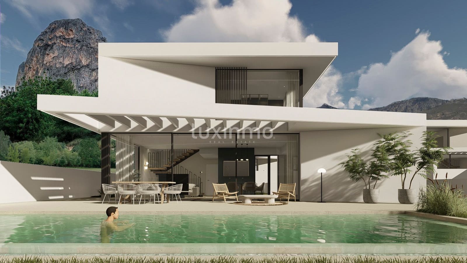 3 slaapkamer Villa te koop in Polop met zwembad garage - € 735.000 (Ref: 10079741)