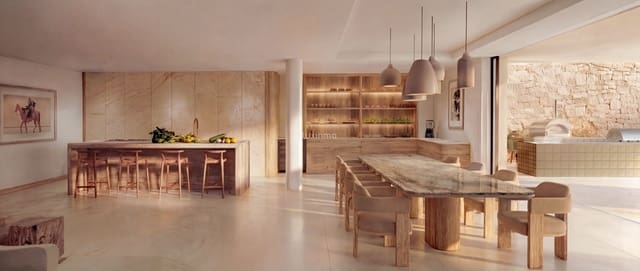 5 sypialnia Willa na sprzedaż w Sant Antoni de Portmany z basenem garażem - 10 000 000 € (Ref: 10079744)