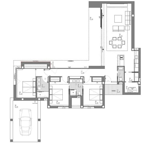4 makuuhuone Huvila myytävänä paikassa Cumbre del Sol, Benitachell / Benitatxell mukana 
autotalli - 1 297 000 € (Ref: 10079748)