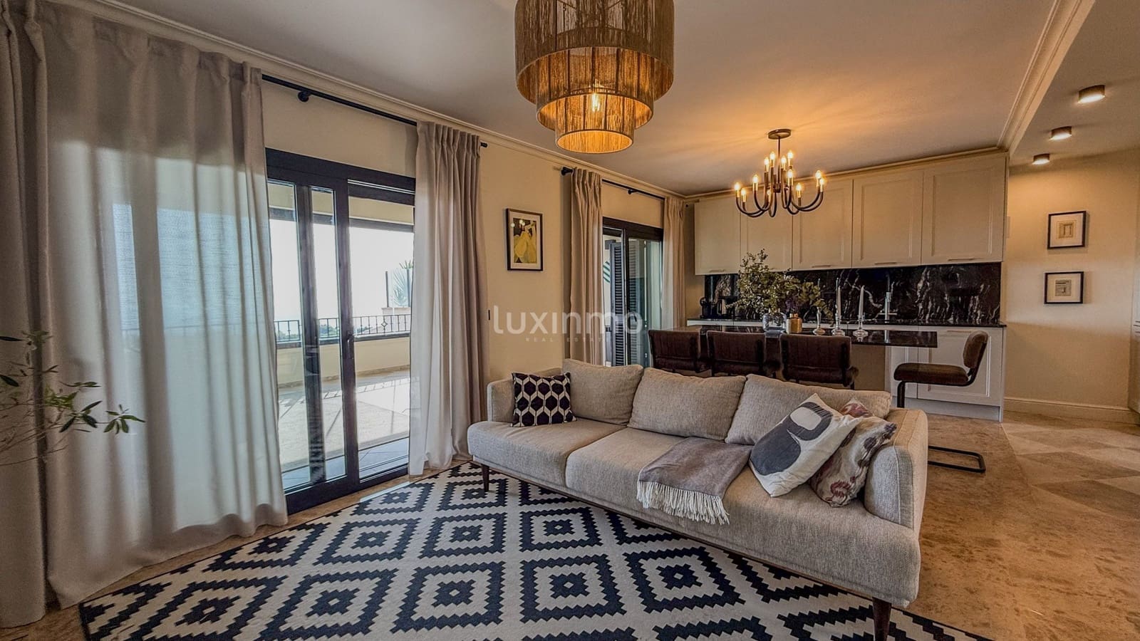3 camera da letto Villetta a Schiera da affittare in Altea con piscina garage - 2.800 € (Rif: 10079753)