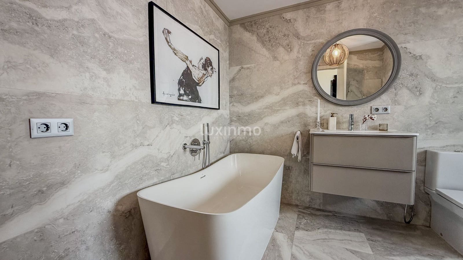 3 camera da letto Villetta a Schiera da affittare in Altea con piscina garage - 2.800 € (Rif: 10079753)