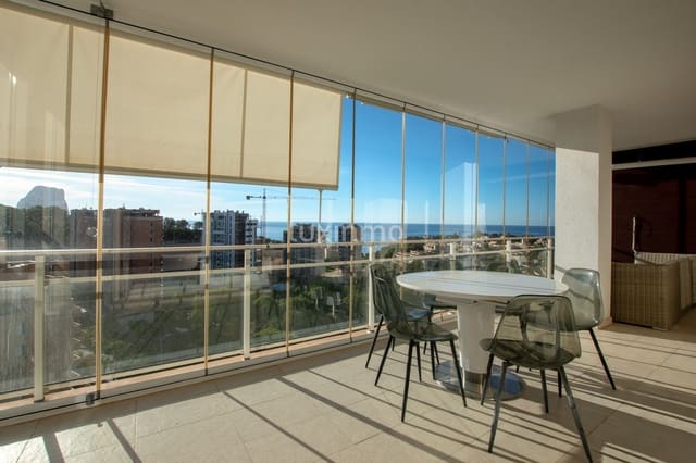 3 slaapkamer Penthouse te huur in Calpe / Calp met zwembad garage - € 2.500 (Ref: 10079762)
