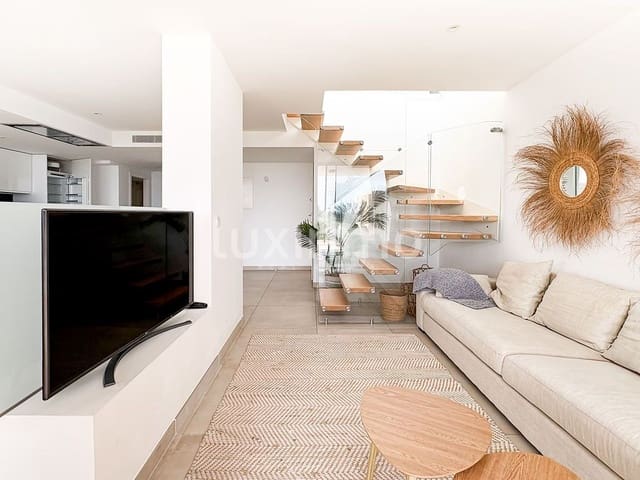 3 chambre Penthouse à vendre à Cala Vadella, San Jose / Sant Josep de Sa Talaia avec piscine garage - 1 290 000 € (Ref: 10079766)
