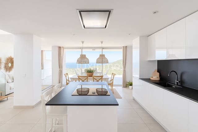 3 chambre Penthouse à vendre à Cala Vadella, San Jose / Sant Josep de Sa Talaia avec piscine garage - 1 290 000 € (Ref: 10079766)