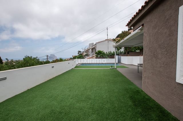 6 slaapkamer Villa te huur in Maryvilla, Calpe / Calp met zwembad garage - € 3.000 (Ref: 10079772)
