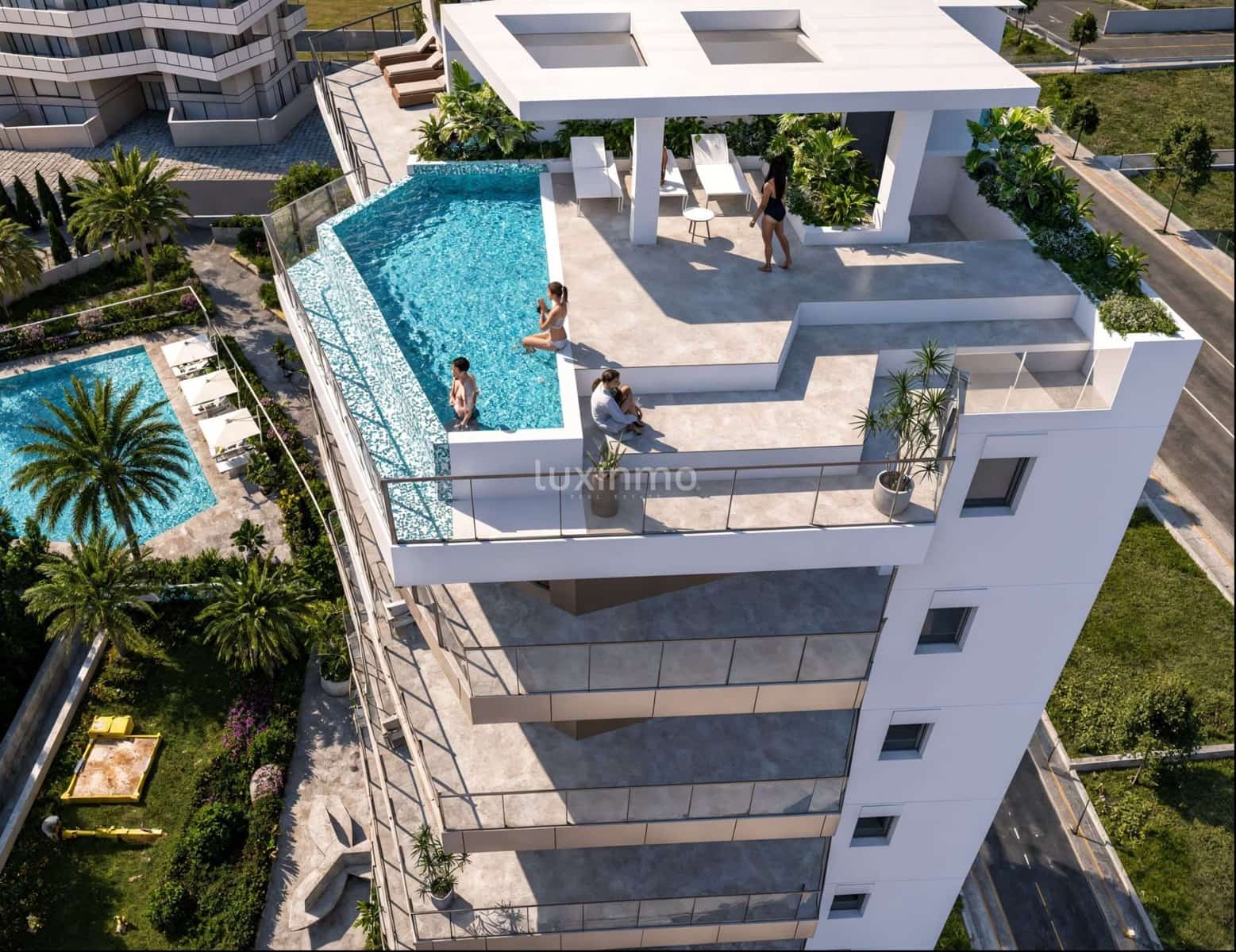 2 sovrum Lägenhet till salu i Benidorm med pool garage - 515 000 € (Ref: 10130902)