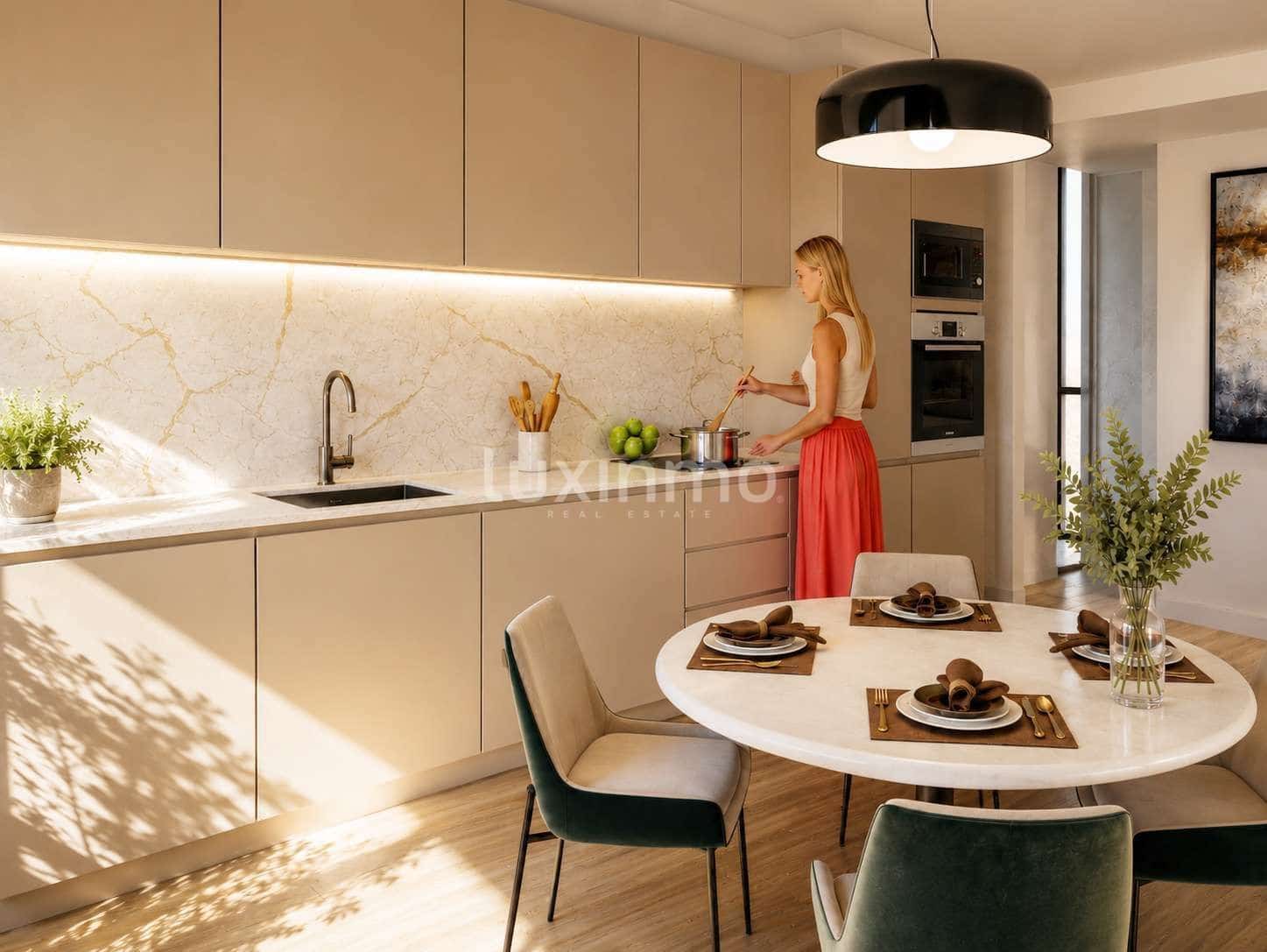 2 soverom Leilighet til salgs i Benidorm med svømmebasseng garasje - € 475 000 (Ref: 10130904)