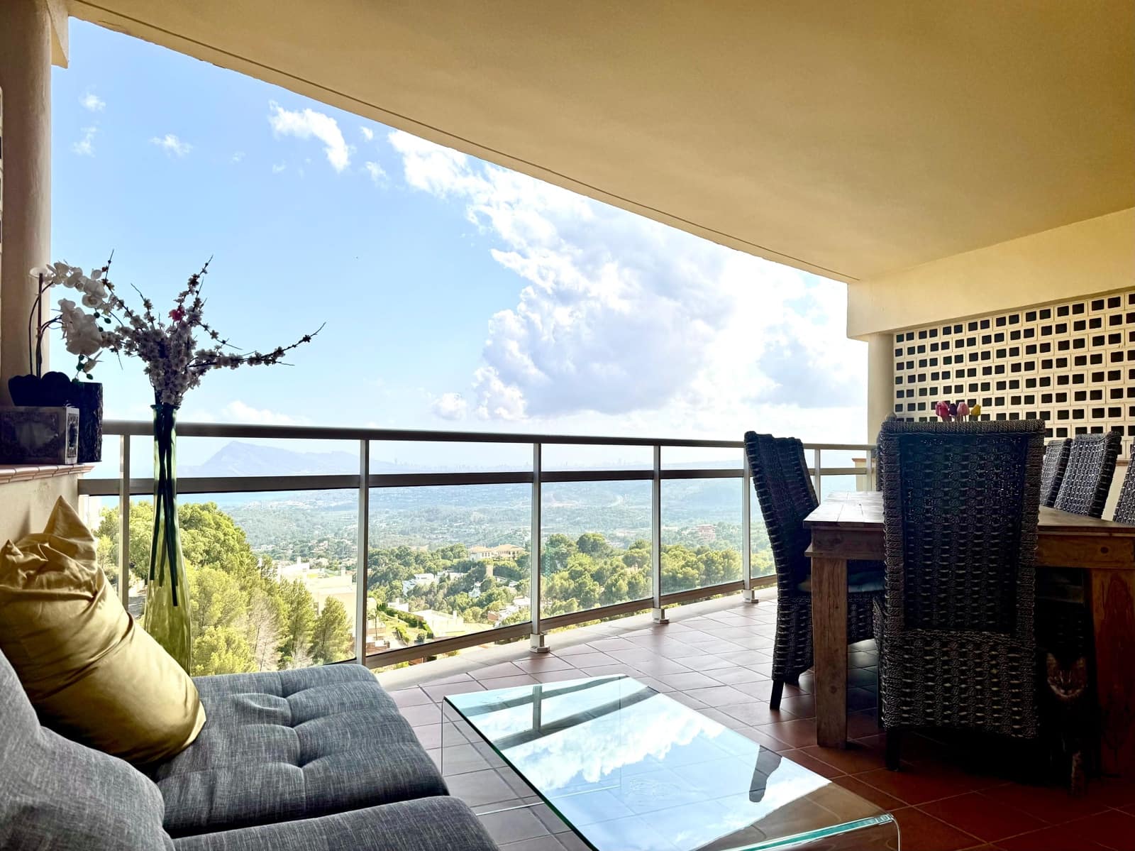 5 soverom Rekkehus til leie i Altea med svømmebasseng garasje - € 2 300 (Ref: 10145360)