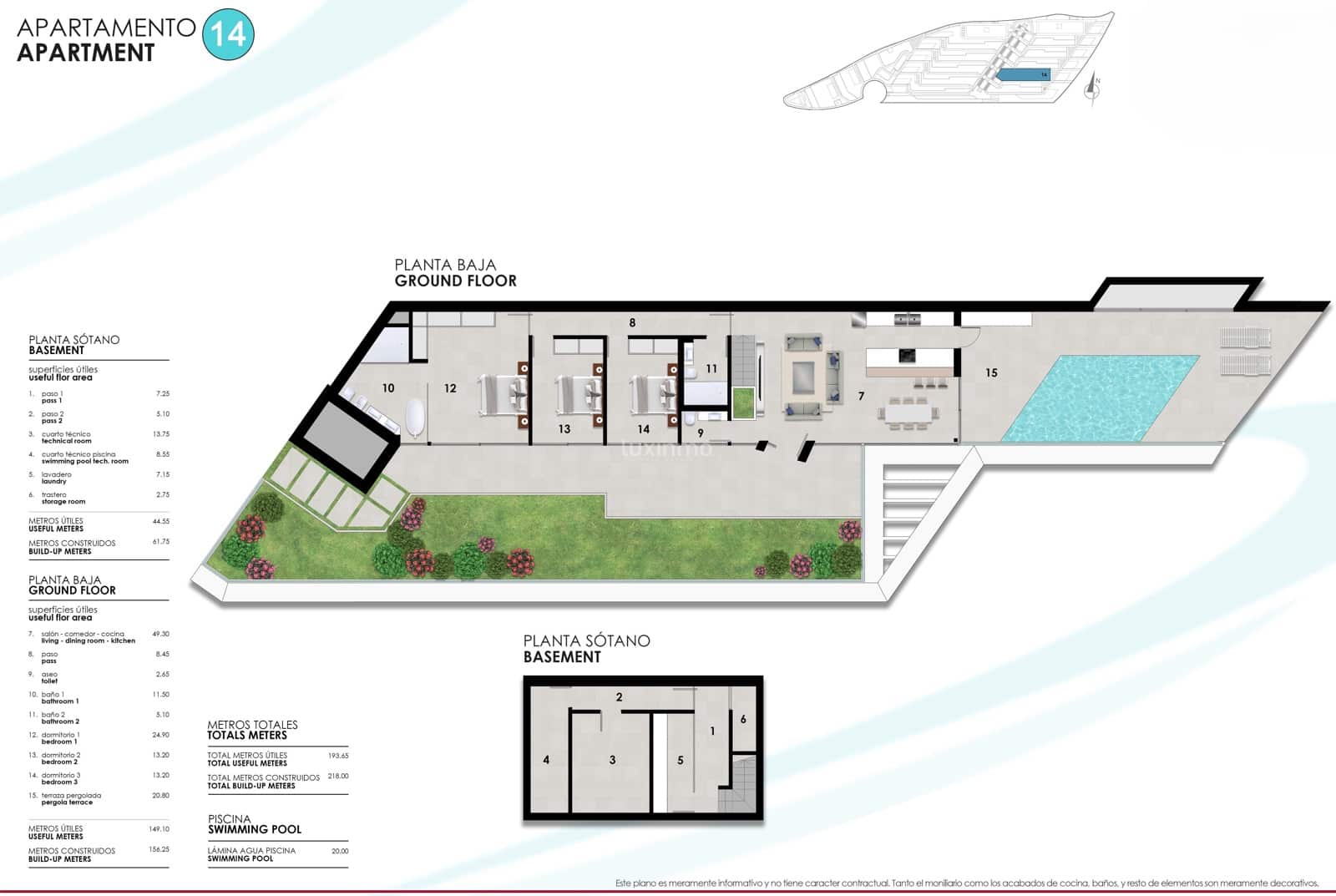 3 bedroom Apartment for sale in Altea with pool garage - € 1,200,000 (Ref: 10156869)