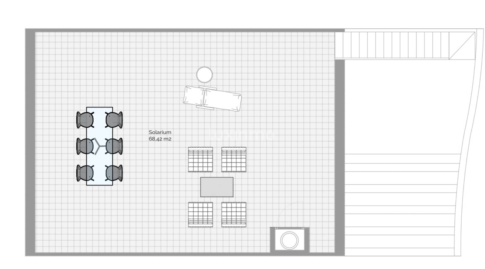 2 soveværelse Penthouse til salg i Finestrat med swimmingpool - € 389.000 (Ref: 10167171)