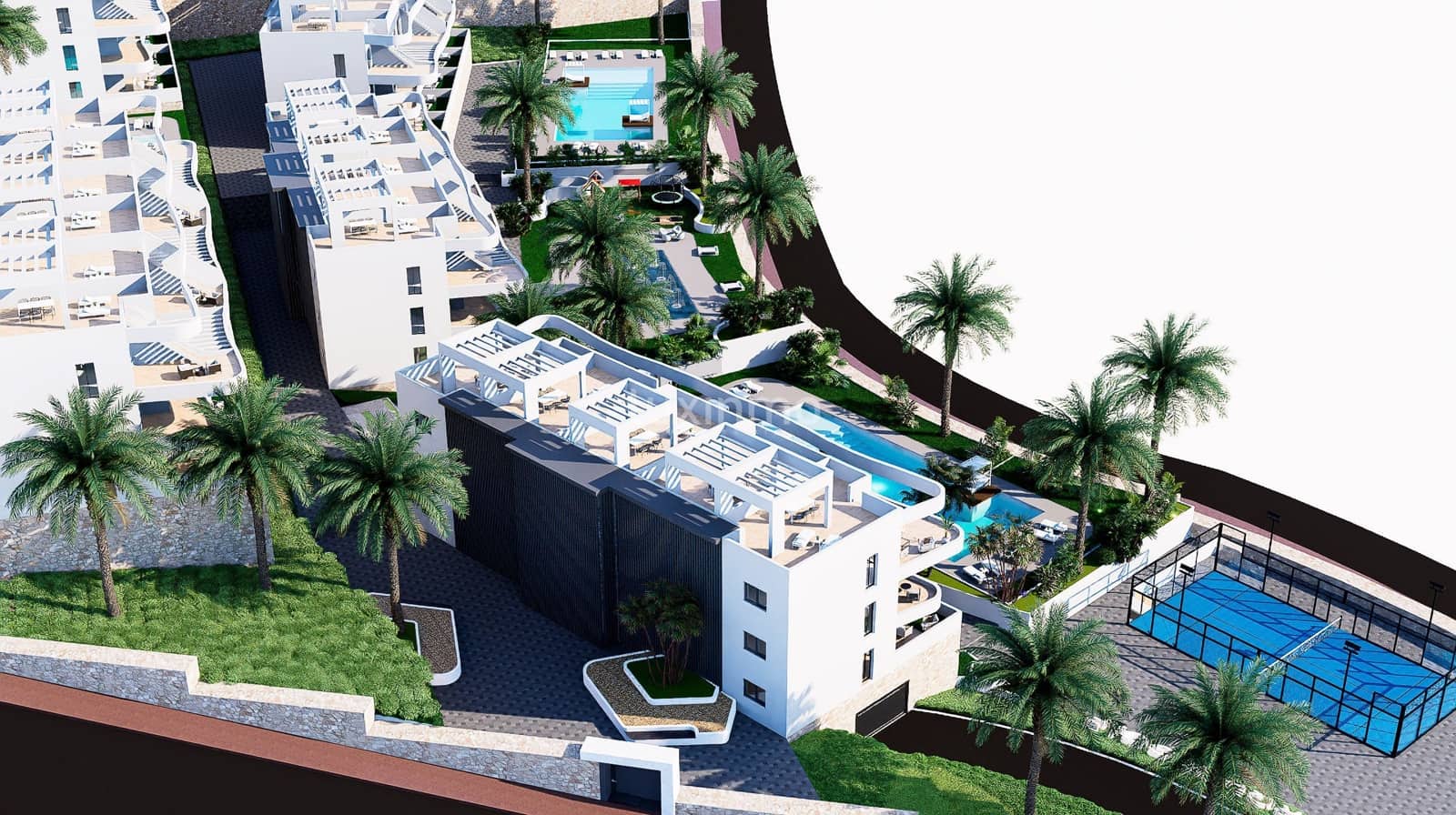 2 soveværelse Penthouse til salg i Finestrat med swimmingpool - € 389.000 (Ref: 10167171)