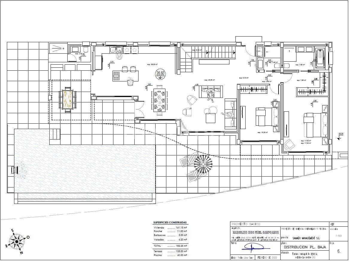 5 bedroom Villa for sale in Benissa with pool garage - € 3,195,000 (Ref: 10167178)