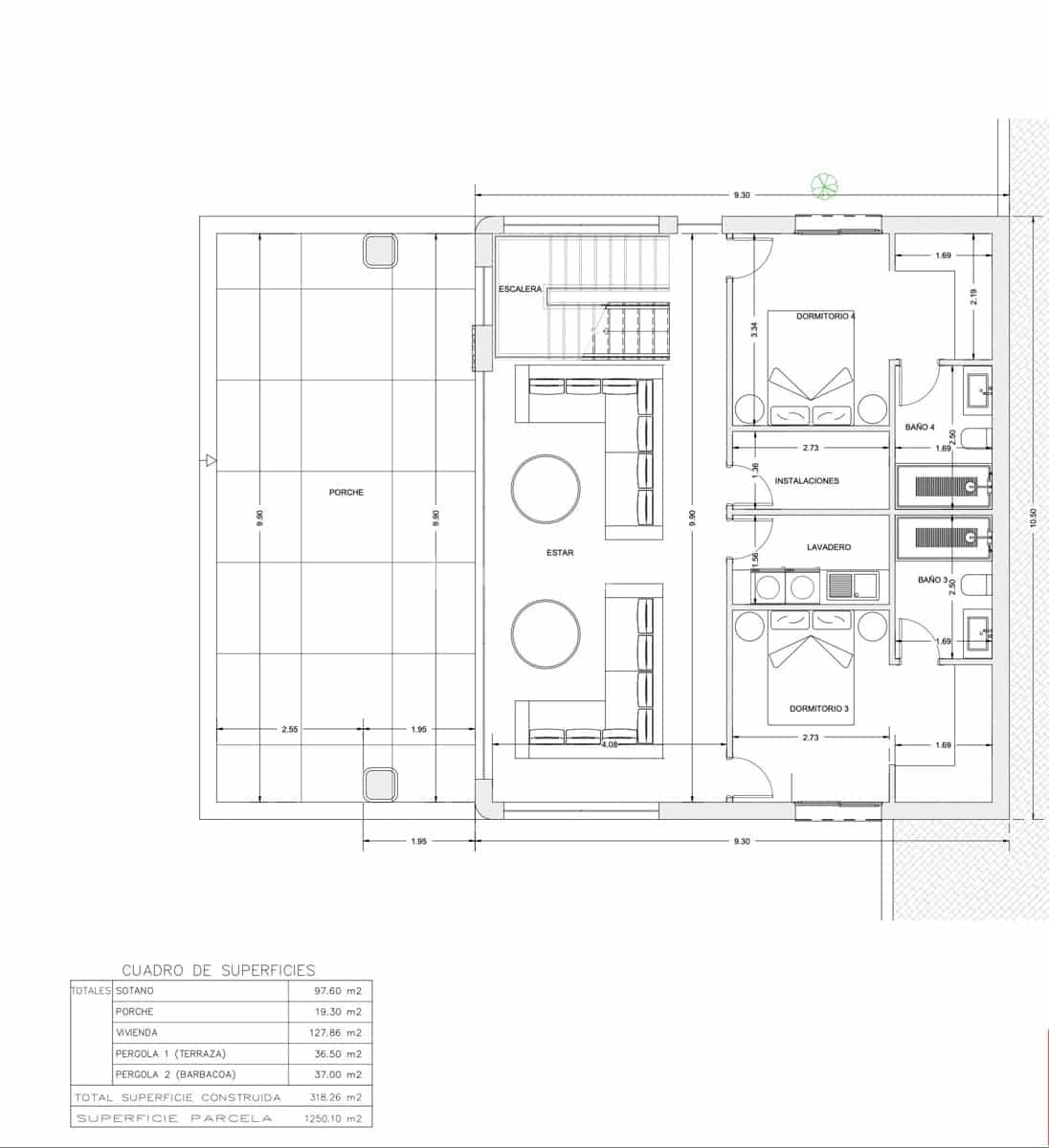 4 sypialnia Willa na sprzedaż w Pedreguer z basenem garażem - 950 000 € (Ref: 10167205)