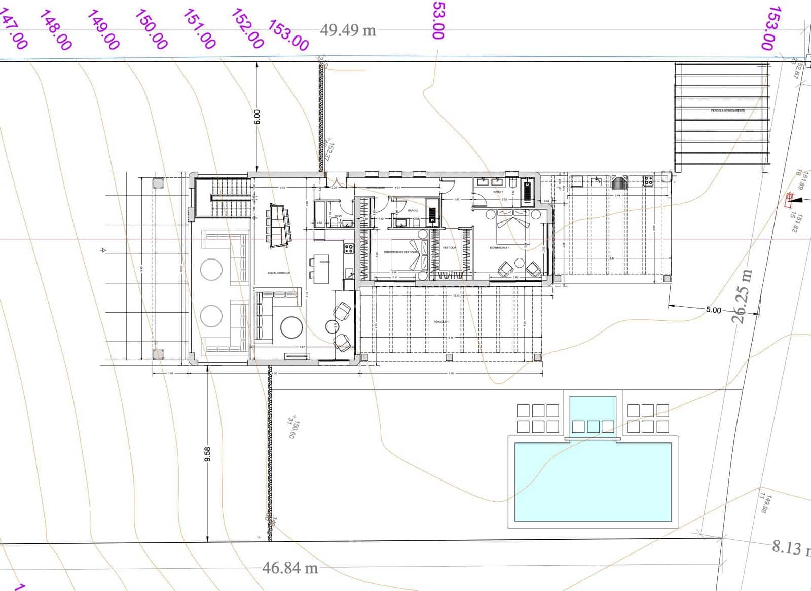 4 sypialnia Willa na sprzedaż w Pedreguer z basenem garażem - 950 000 € (Ref: 10167205)