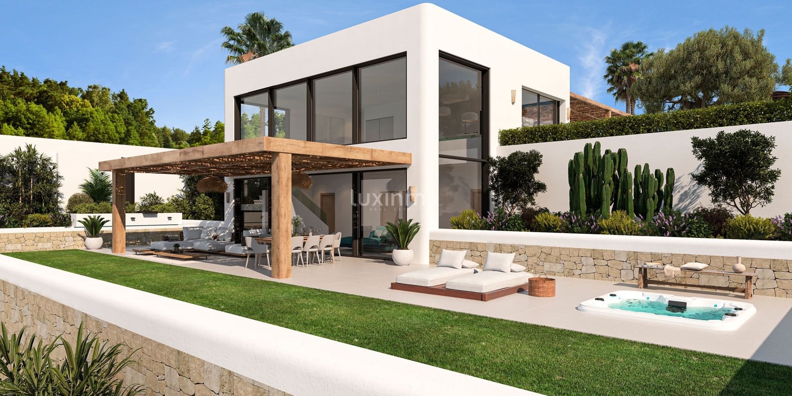 4 sypialnia Willa na sprzedaż w Pedreguer z basenem garażem - 950 000 € (Ref: 10167205)