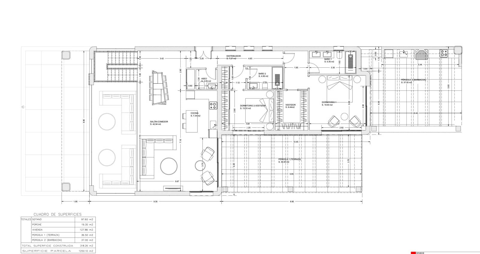 4 sypialnia Willa na sprzedaż w Pedreguer z basenem garażem - 950 000 € (Ref: 10167205)