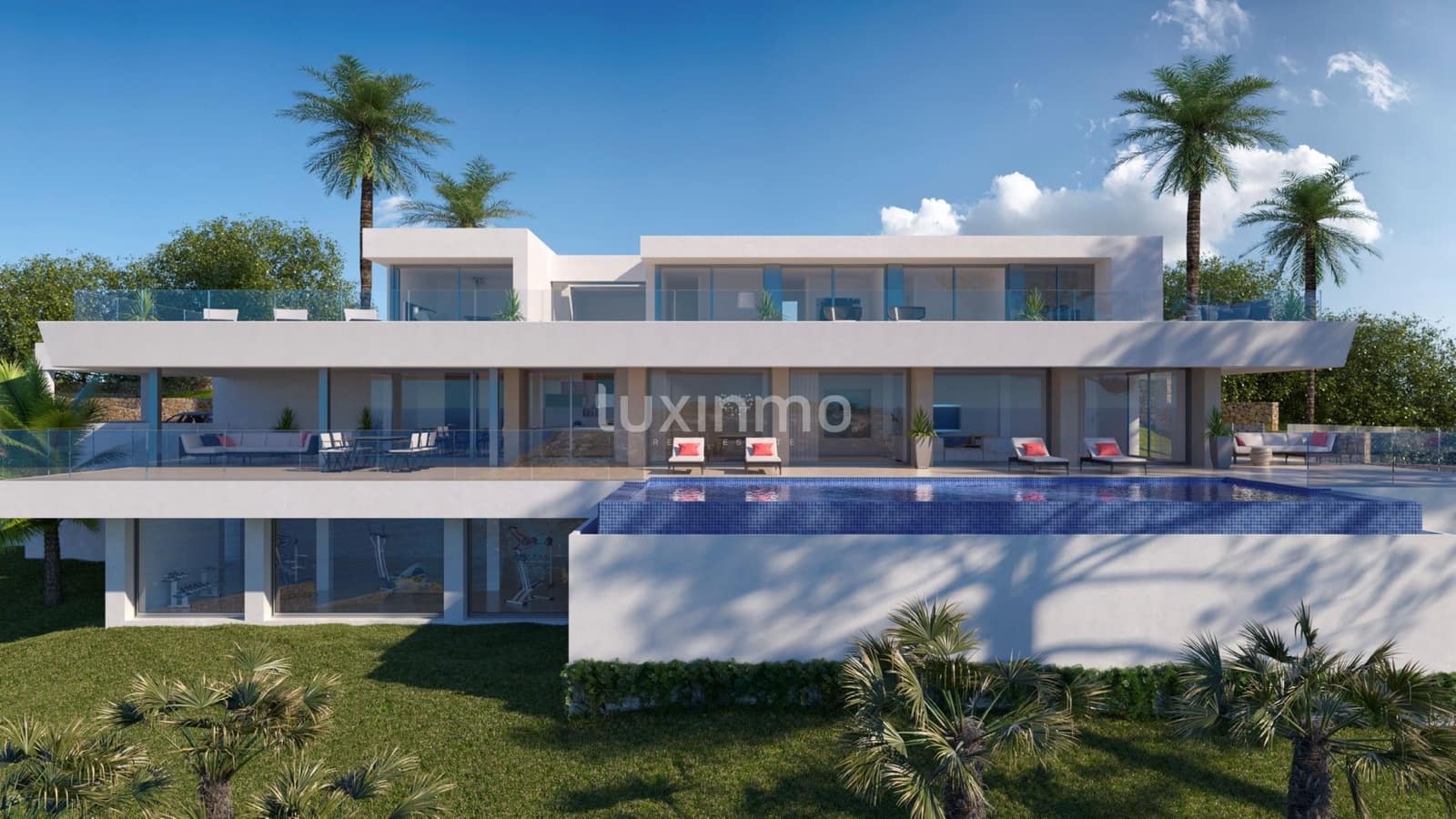 6 soveværelse Villa til salg i Cumbre del Sol med swimmingpool garage - € 4.236.000 (Ref: 10167231)