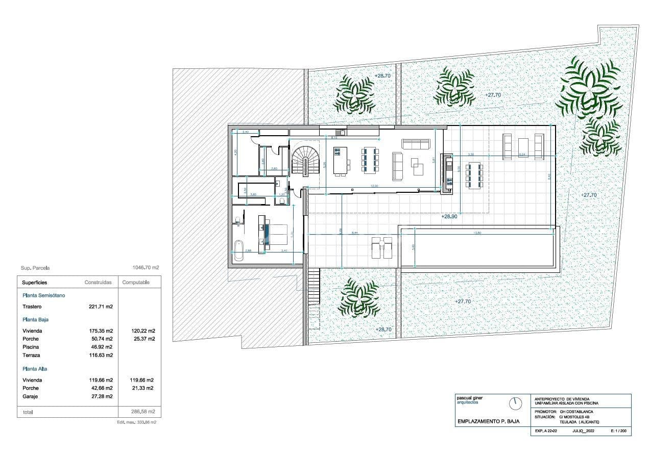 4 bedroom Villa for sale in Teulada with pool garage - € 1,990,000 (Ref: 10167246)