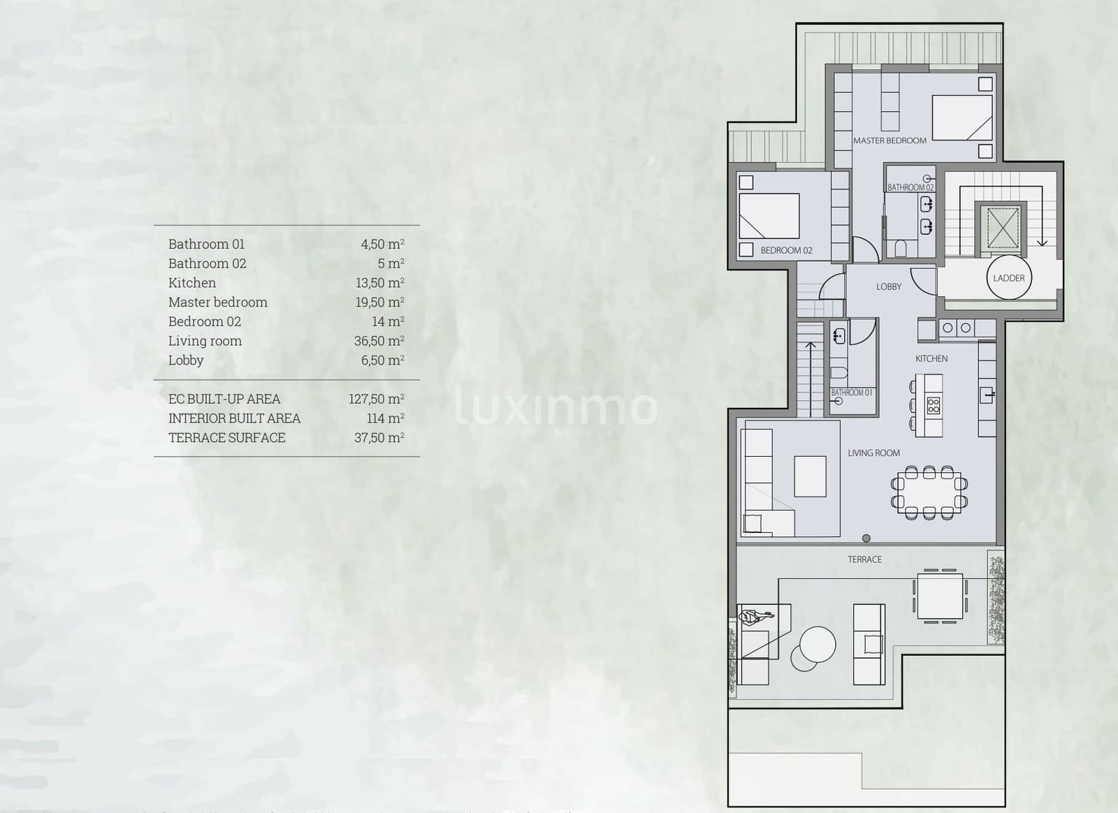 3 sypialnia Penthouse na sprzedaż w Altea z basenem garażem - 1 980 000 € (Ref: 10167483)
