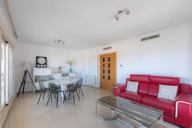 3 soveværelse Penthouse til leje i Calpe / Calp med swimmingpool garage - € 2.200 (Ref: 7951855)