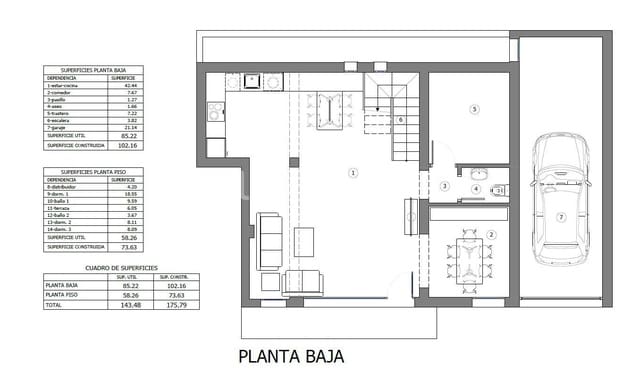 3 soverom Villa til salgs i El Campello med svømmebasseng garasje - € 1 750 000 (Ref: 8270481)