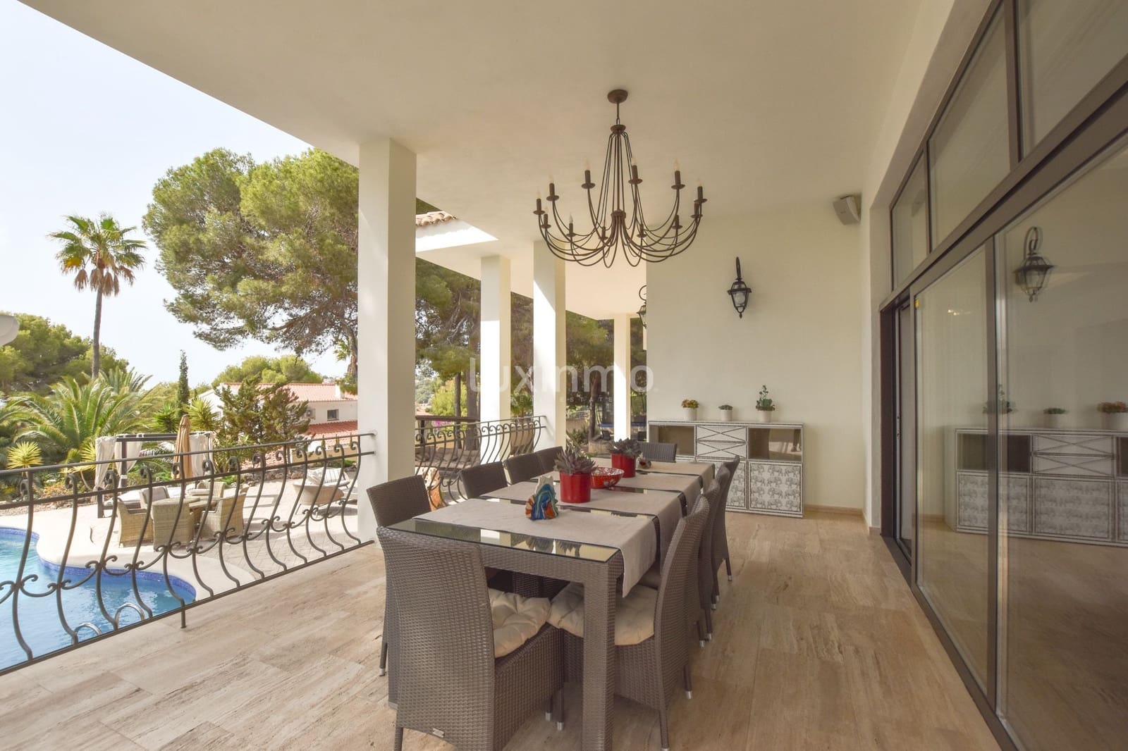 5 bedroom Villa for rent in Moraira with pool garage - € 8,500 (Ref: 8633008)