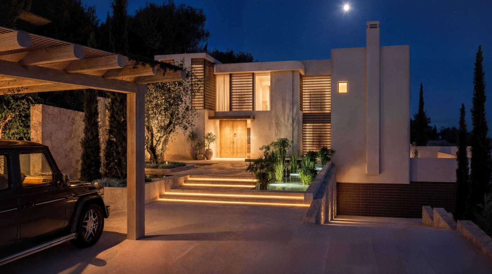 5 makuuhuone Huvila myytävänä paikassa Sant Antoni de Portmany mukana uima-altaan 
autotalli - 10 000 000 € (Ref: 8705859)