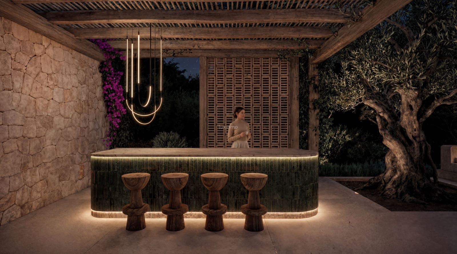 5 makuuhuone Huvila myytävänä paikassa Sant Antoni de Portmany mukana uima-altaan 
autotalli - 10 000 000 € (Ref: 8705859)