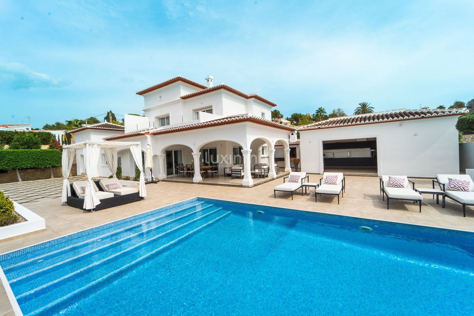 4 soverom Villa til salgs i Moraira med svømmebasseng garasje - € 1 489 000 (Ref: 8815359)