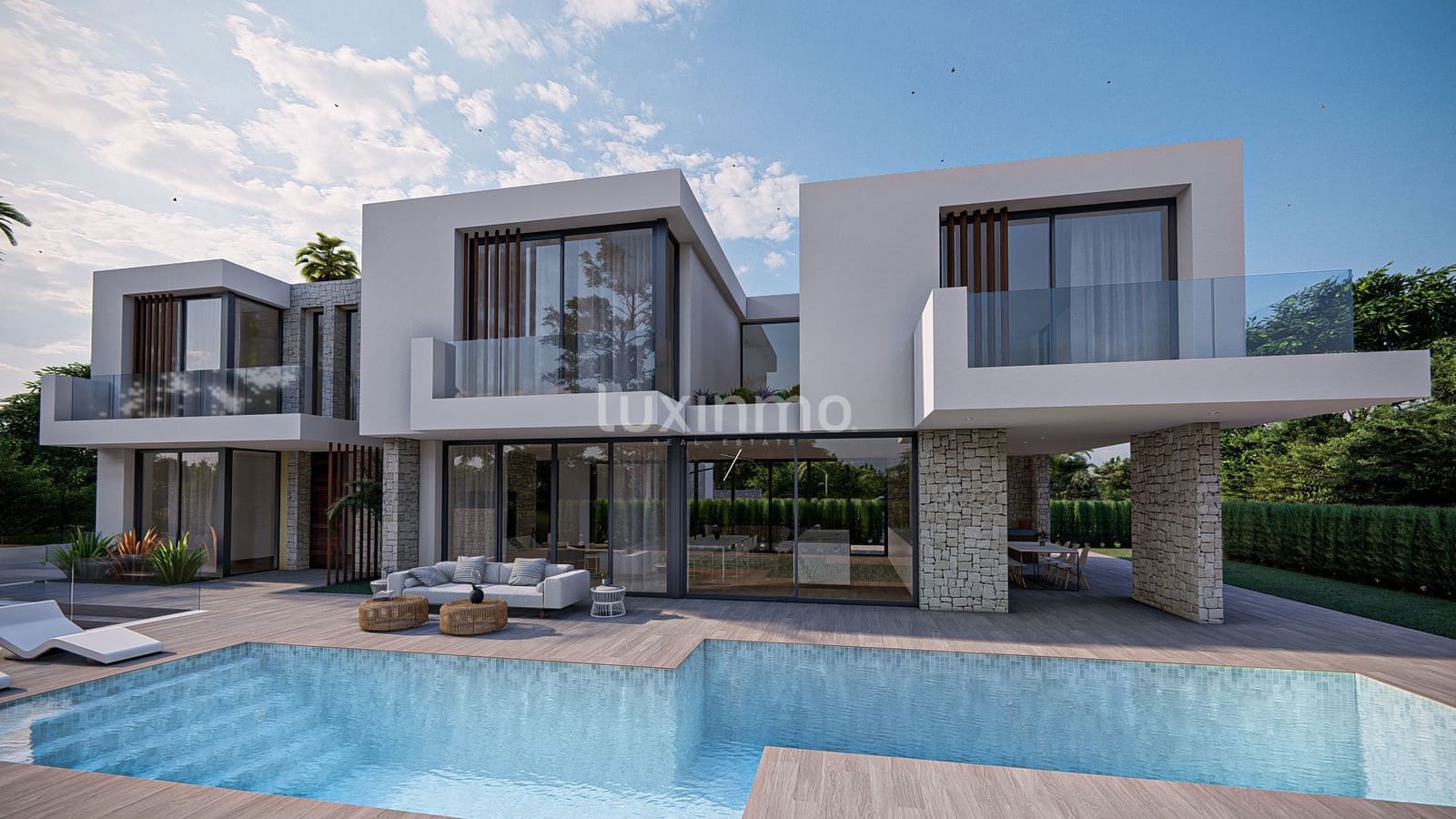 4 chambre Villa/Maison à vendre à Alfaz del Pi / L'Alfas del Pi avec piscine garage - 1 995 000 € (Ref: 8817032)