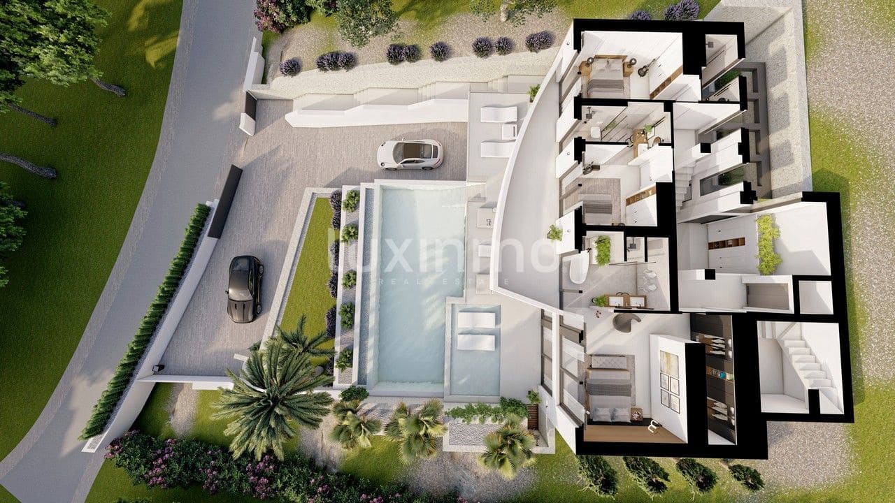4 bedroom Villa for sale in Altea with pool garage - € 1,900,000 (Ref: 8826932)