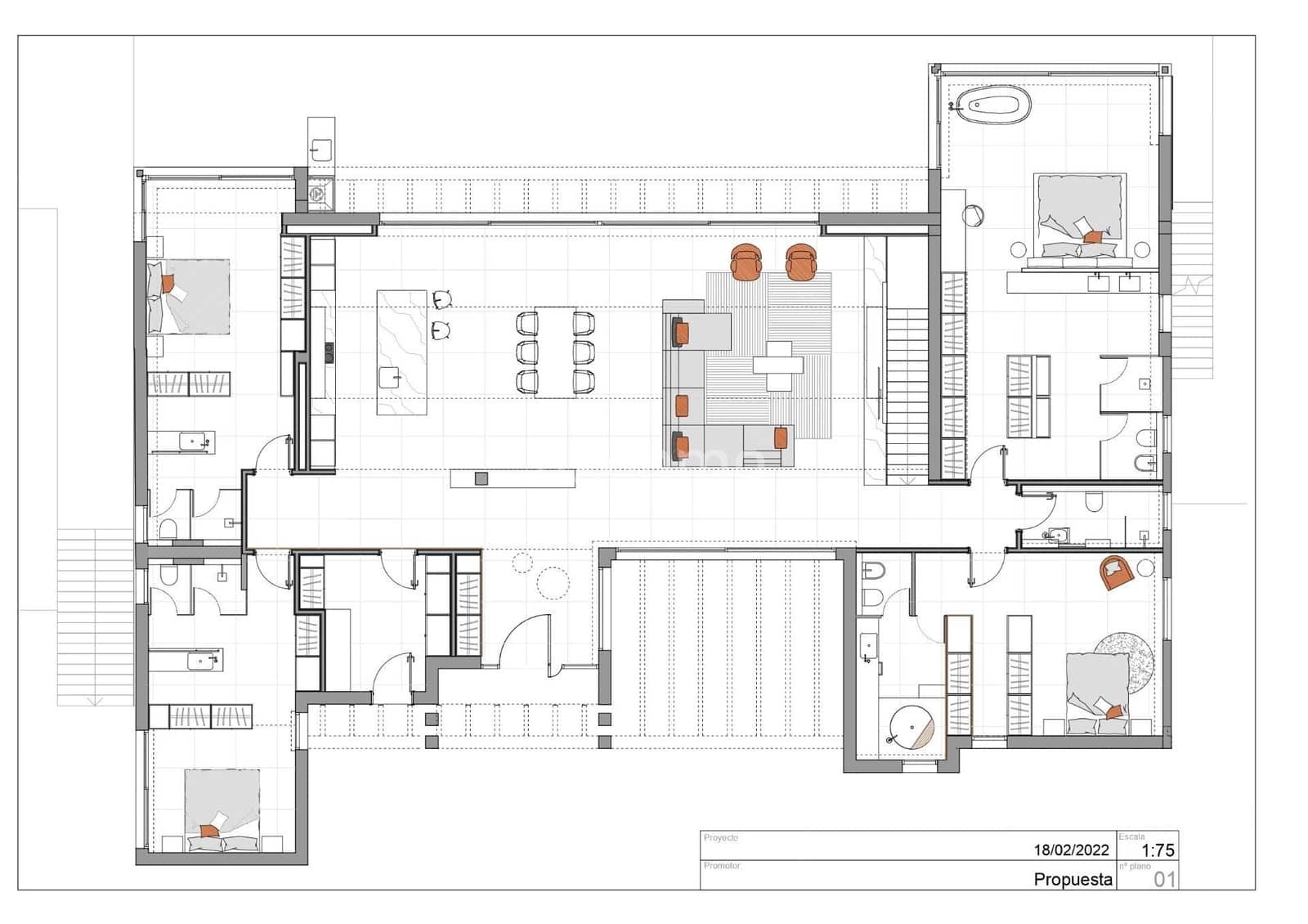 Chalet de 4 habitaciones en Alfaz del Pi / L'Alfàs del Pi en venta con piscina garaje - 3.950.000 € (Ref: 8826935)