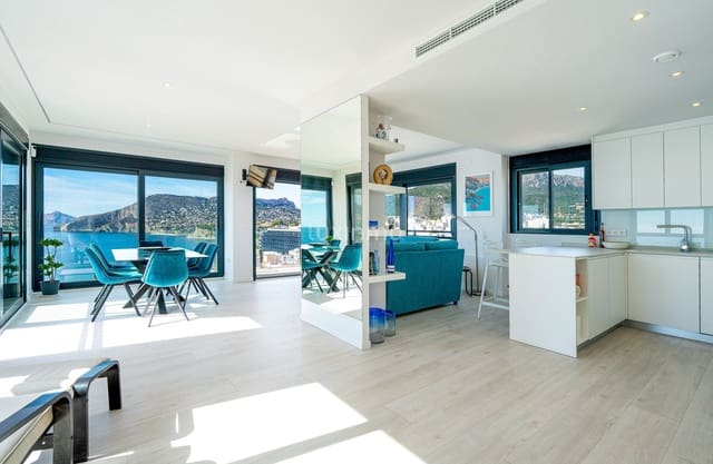 3 soverom Penthouse til salgs i Calpe / Calp med svømmebasseng garasje - € 1 999 000 (Ref: 8828400)